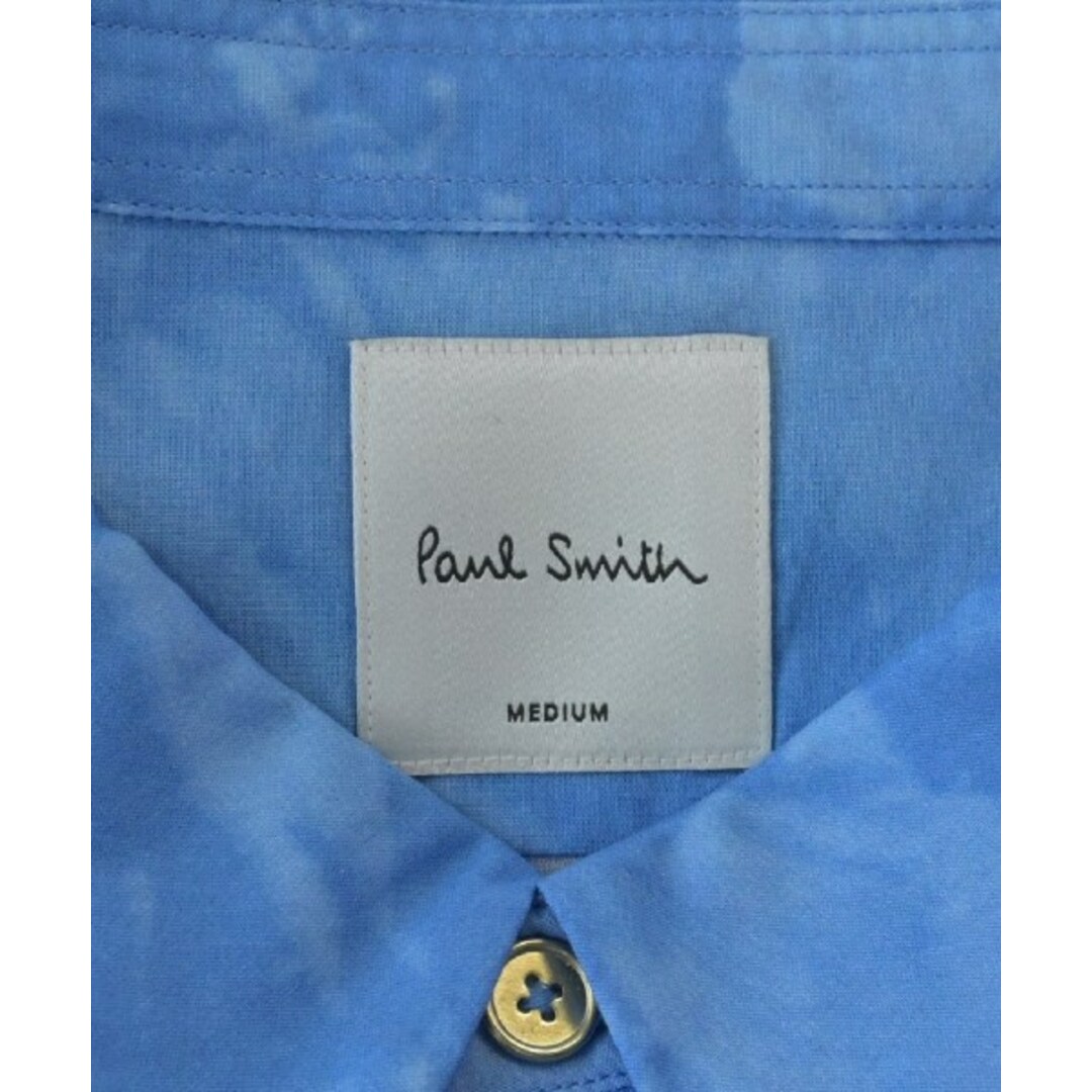 Paul Smith(ポールスミス)のPaul Smith ポールスミス カジュアルシャツ M 青系(総柄) 【古着】【中古】 メンズのトップス(シャツ)の商品写真