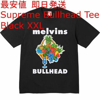 シュプリーム(Supreme)のSupreme Melvins Bullhead Tee Black XXL(Tシャツ/カットソー(半袖/袖なし))