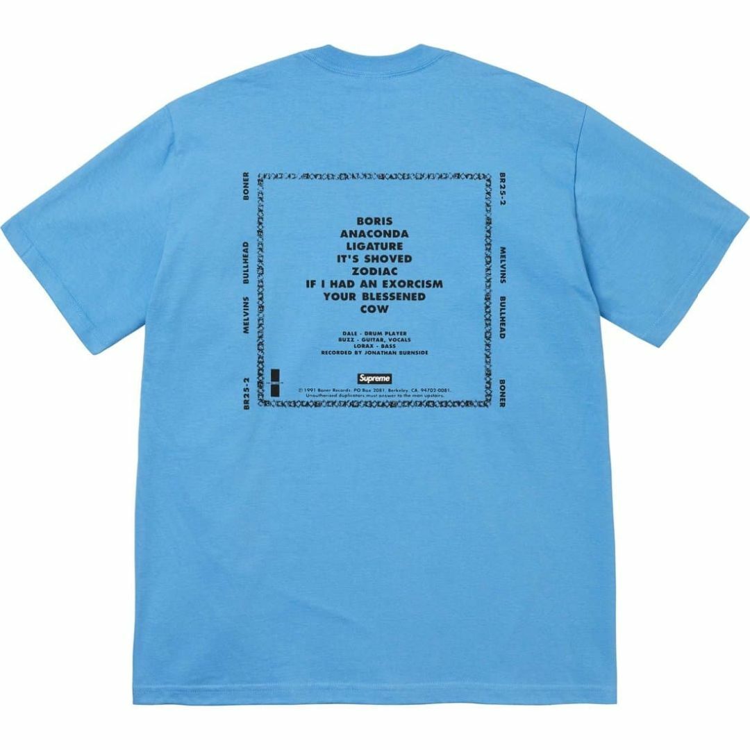 Supreme(シュプリーム)のSupreme Melvins Bullhead Tee Bright Blue メンズのトップス(Tシャツ/カットソー(半袖/袖なし))の商品写真