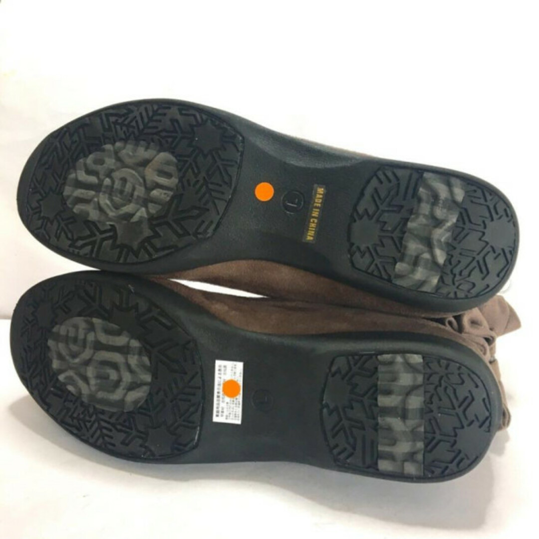 Mode et Jacomo(モードエジャコモ)の新品 24cm リボン マリーファム ボア ショートブーツ レディースの靴/シューズ(ブーツ)の商品写真