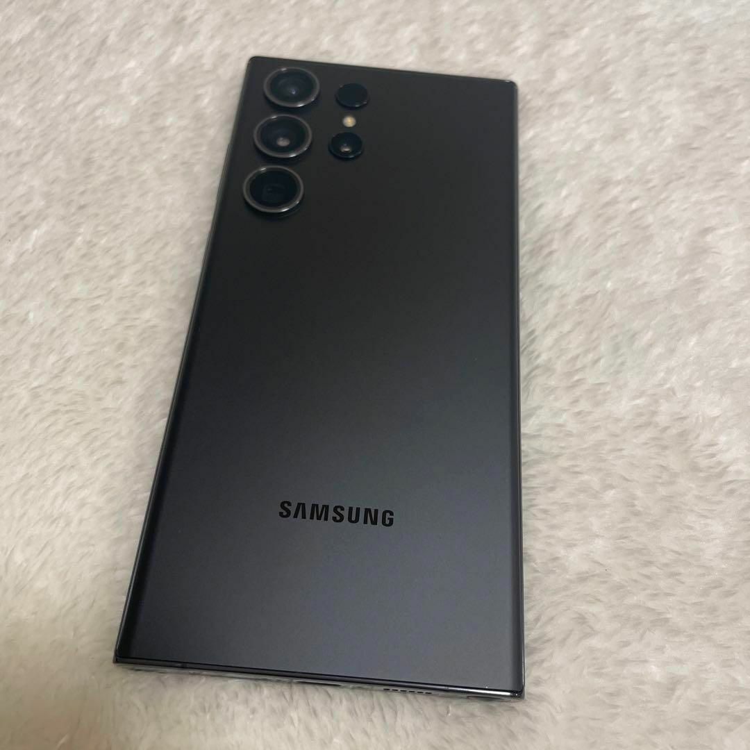SAMSUNG(サムスン)のGalaxy S23 ultra ブラック 512GB SIMフリー 美品 スマホ/家電/カメラのスマートフォン/携帯電話(スマートフォン本体)の商品写真