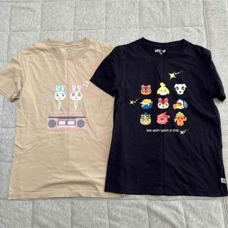 ユニクロ(UNIQLO)のUNIQLO あつまれどうぶつの森　キッズTシャツ　150(Tシャツ/カットソー)