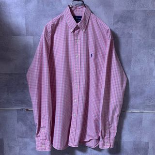 Ralph Lauren ラルフローレン  チェック長袖シャツ　BDシャツ(シャツ)