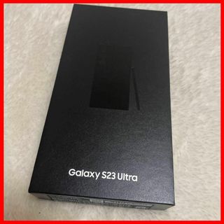 サムスン(SAMSUNG)のGalaxy S23 ultra ブラック 512GB SIMフリー(スマートフォン本体)