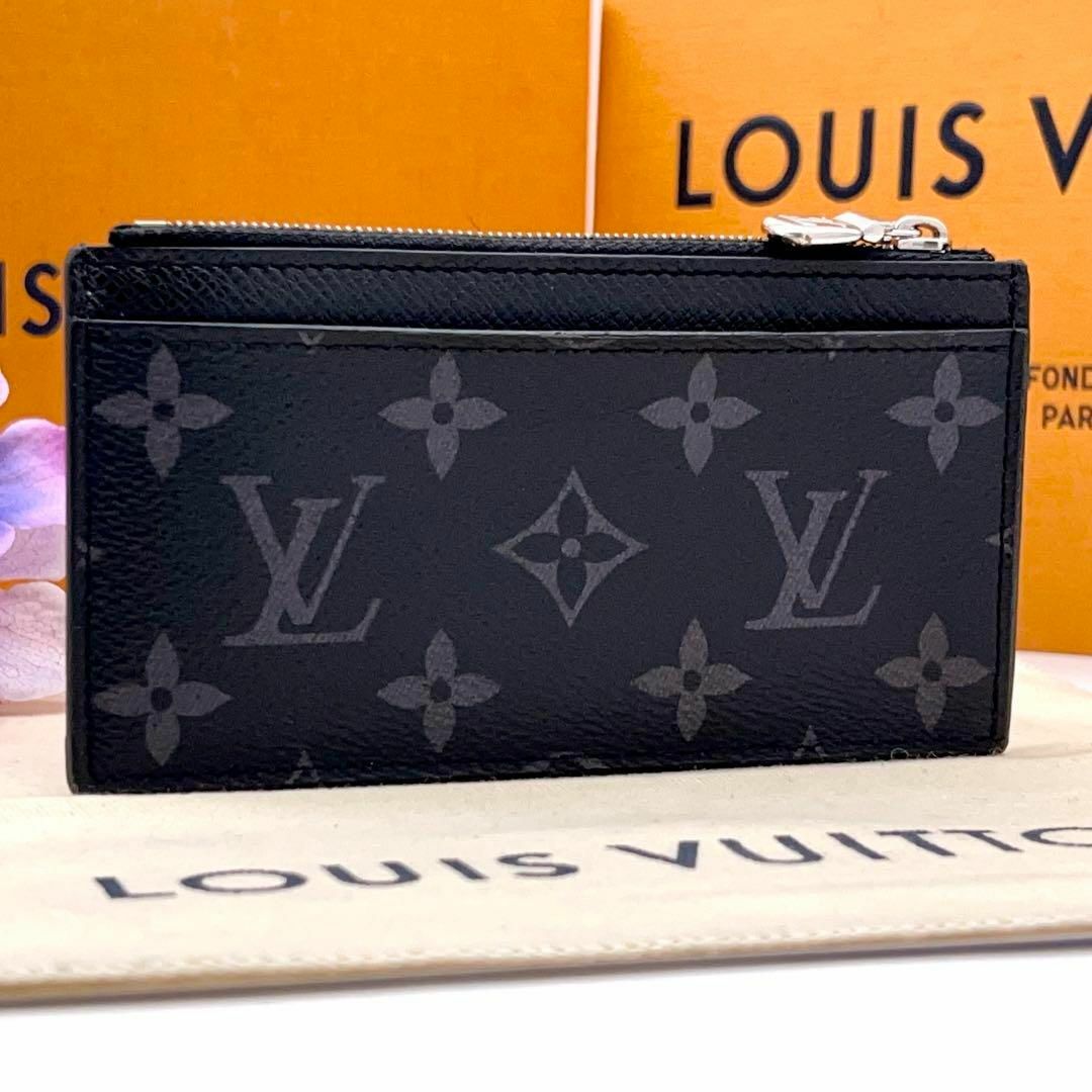 LOUIS VUITTON(ルイヴィトン)の美品　ルイヴィトン　エクリプス　モノグラム　フラグメントケース　カードケース メンズのファッション小物(その他)の商品写真