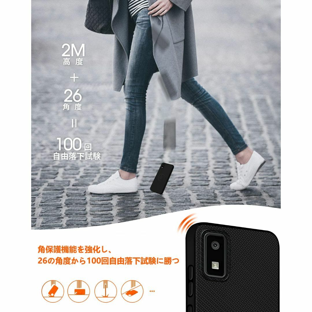 【色:青_サイズ:OPPO Reno3 A】Sharp AQUOS wish ケ スマホ/家電/カメラのスマホアクセサリー(その他)の商品写真