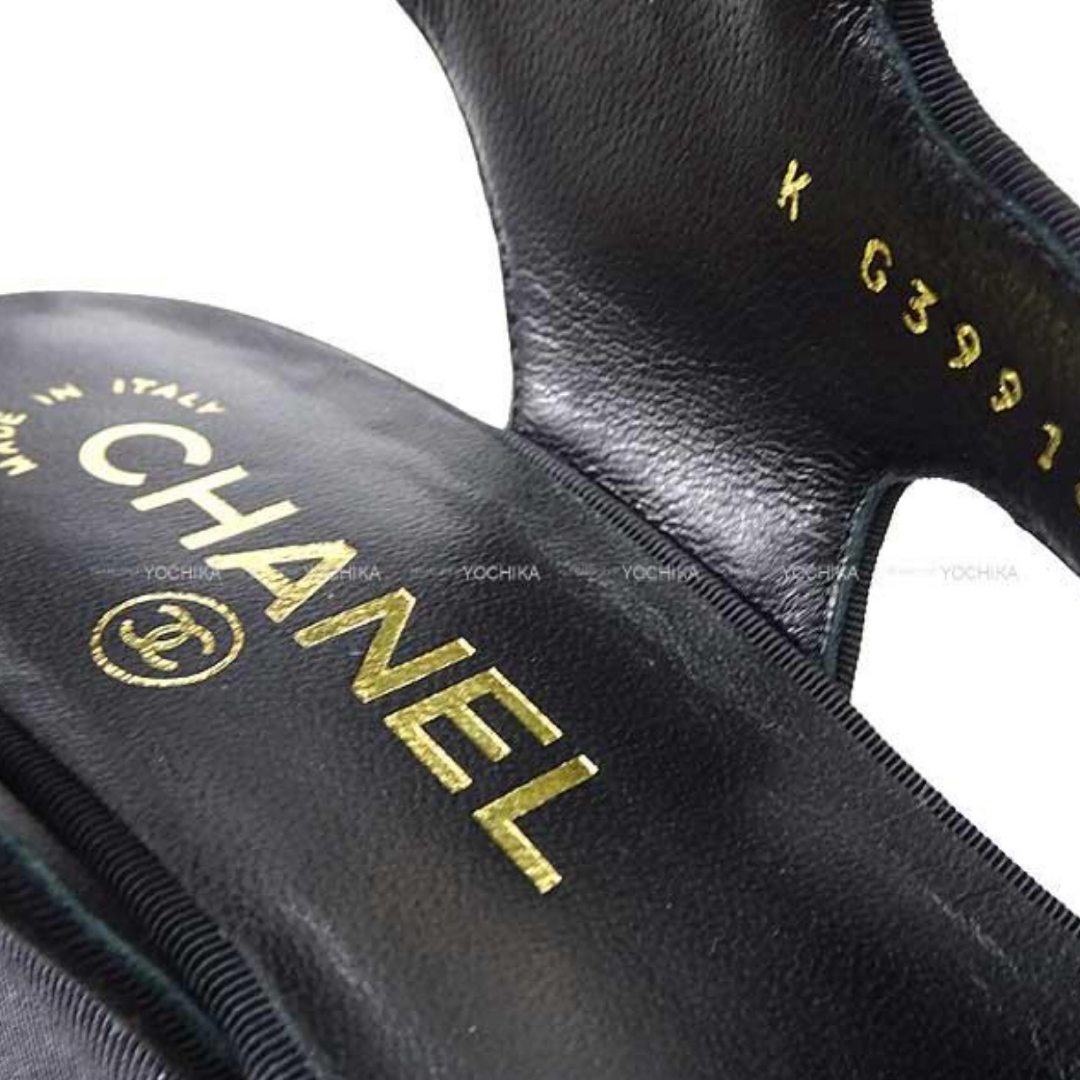 CHANEL(シャネル)のCHANEL  キラキラCCマーク ウェッジソール サンダル CHANEL レディースの靴/シューズ(サンダル)の商品写真