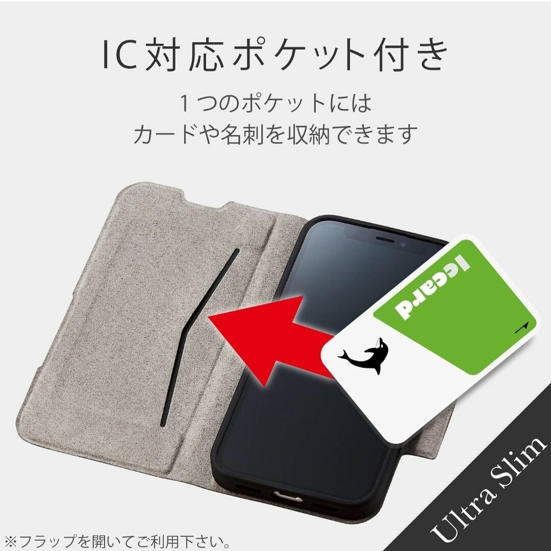 iPhone(アイフォーン)のiPhone13 mini ケース　カバー　カーボン ワイヤレス充電　薄型　軽量 スマホ/家電/カメラのスマホアクセサリー(iPhoneケース)の商品写真