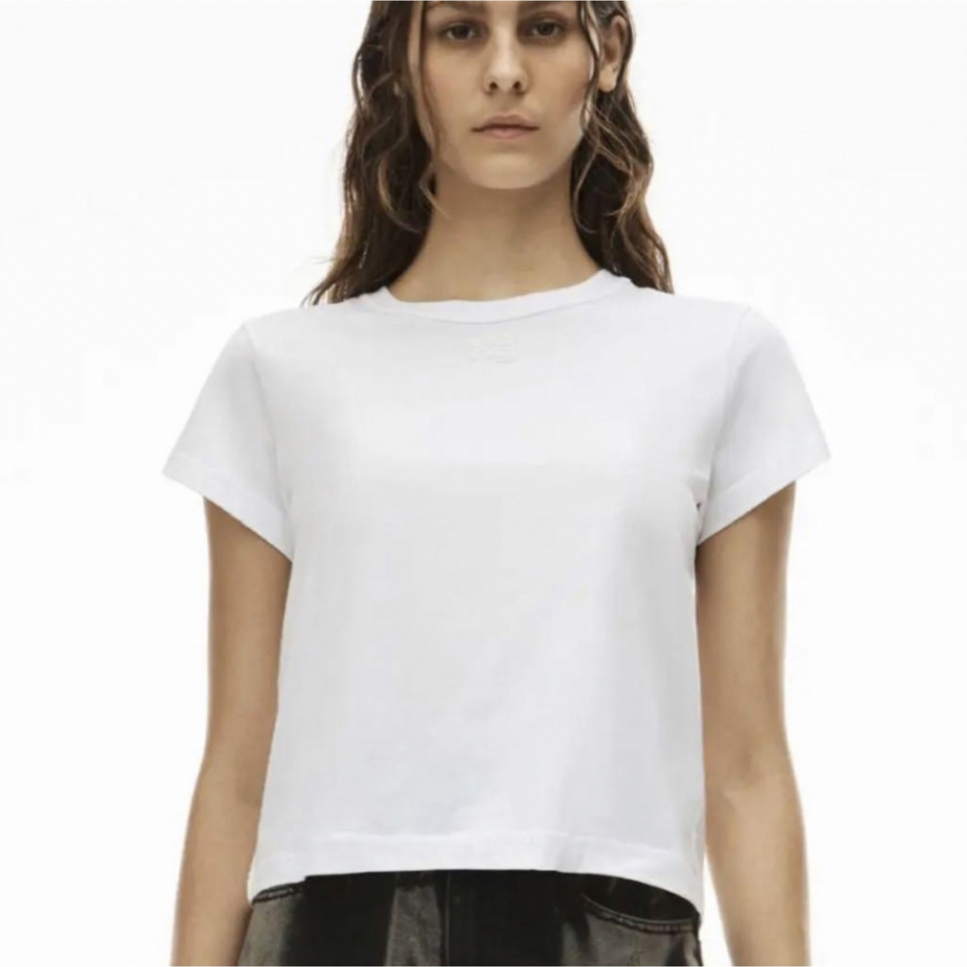 Alexander Wang(アレキサンダーワン)のALEXANDER WANG アレキサンダーワン ロゴ 半袖 Tシャツ Tee レディースのトップス(Tシャツ(半袖/袖なし))の商品写真