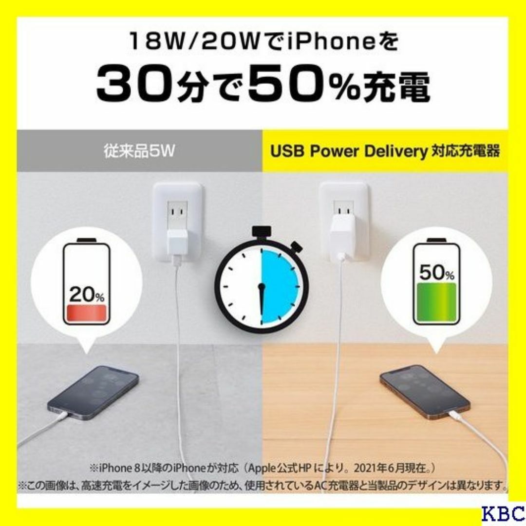 ☆ エレコム USB コンセント 充電器 20W USB CCP18WH 73 スマホ/家電/カメラのスマホ/家電/カメラ その他(その他)の商品写真