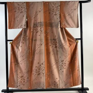 小紋 身丈154.5cm 裄丈63cm 正絹 美品 優品 【中古】(着物)