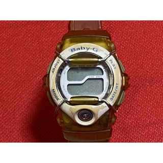 CASIO BabyーG デジタル腕時計　ゴールド　ジャンク　592ー2(腕時計)