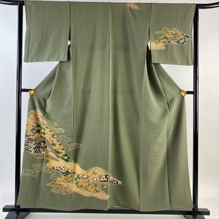 付下げ 身丈156.5cm 裄丈63.5cm 正絹 秀品 【中古】(着物)