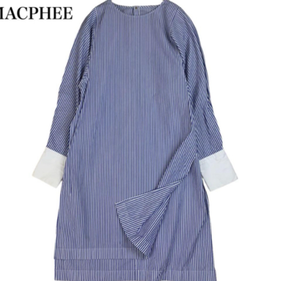 MACPHEE(マカフィー)の美品‼️MACPHEE 爽やかなストライプワンピース❗️ レディースのワンピース(その他)の商品写真