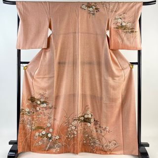 訪問着 身丈168cm 裄丈69cm 正絹 美品 秀品 【中古】(着物)