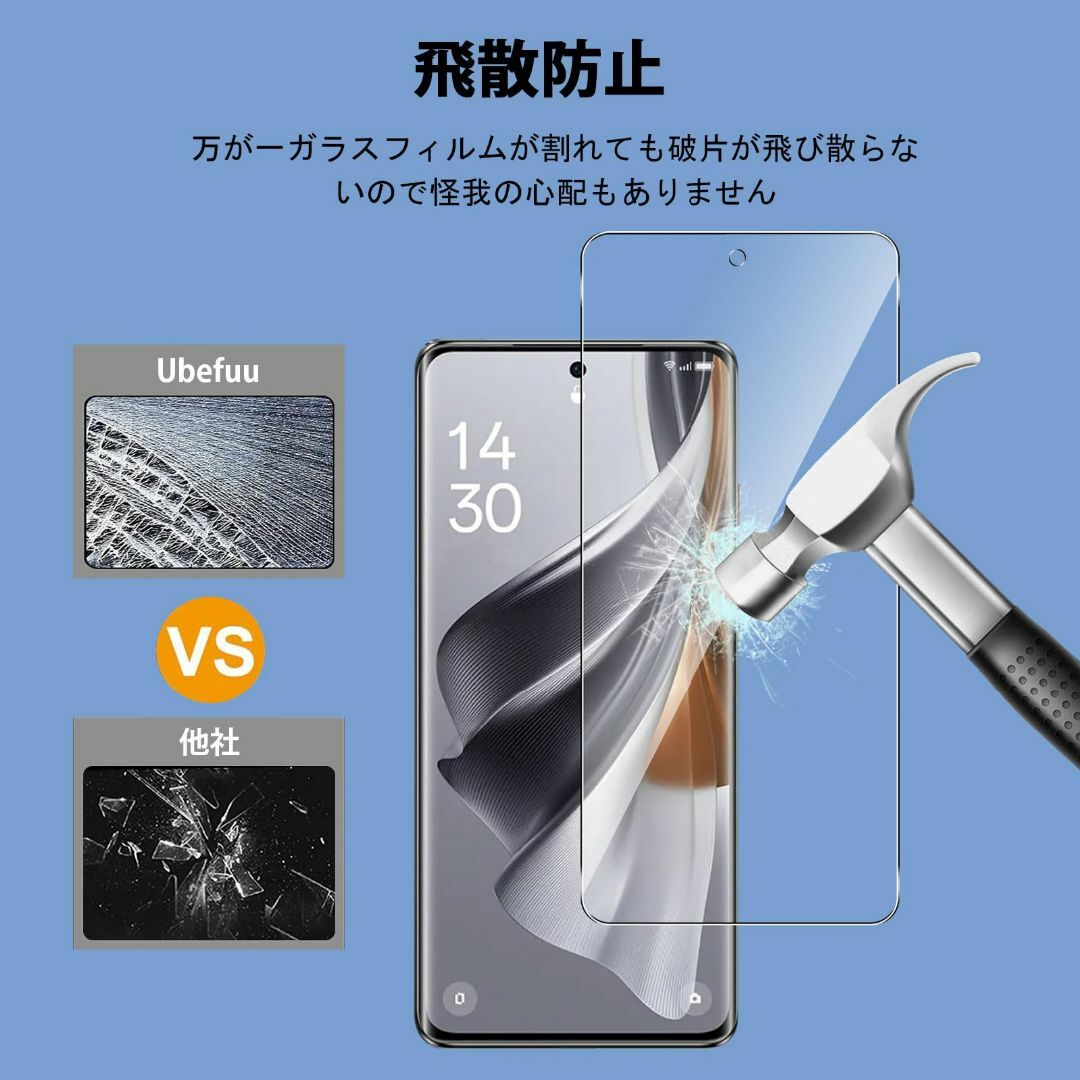 【特価商品】【2枚セット】OPPO Reno10 Pro 5G フィルム Ube スマホ/家電/カメラのスマホアクセサリー(その他)の商品写真