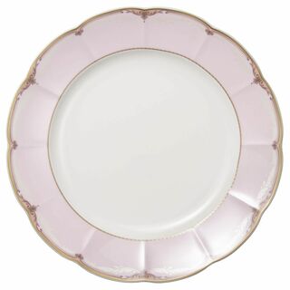 【色: ピンク】NARUMI(ナルミ) プレート 皿 ロータスピンクバンド 27(食器)