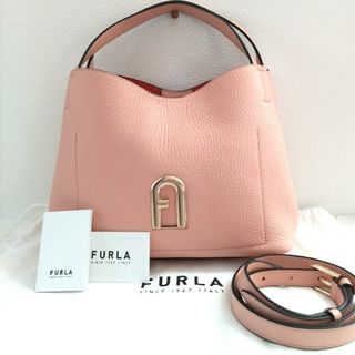 フルラ(Furla)の美品　FURLA　プリムラ　2way　ハンドバッグ　ショルダーバッグ　レザー(ハンドバッグ)