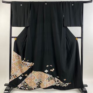 黒留袖 身丈161cm 裄丈71cm 正絹 美品 秀品 【中古】(着物)