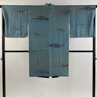 道中着 身丈102cm 裄丈65.5cm 正絹 美品 秀品 【中古】(着物)