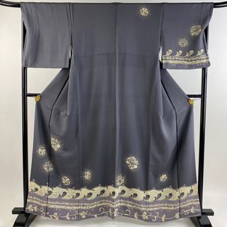 訪問着 身丈161.5cm 裄丈68cm 正絹 秀品 【中古】(着物)