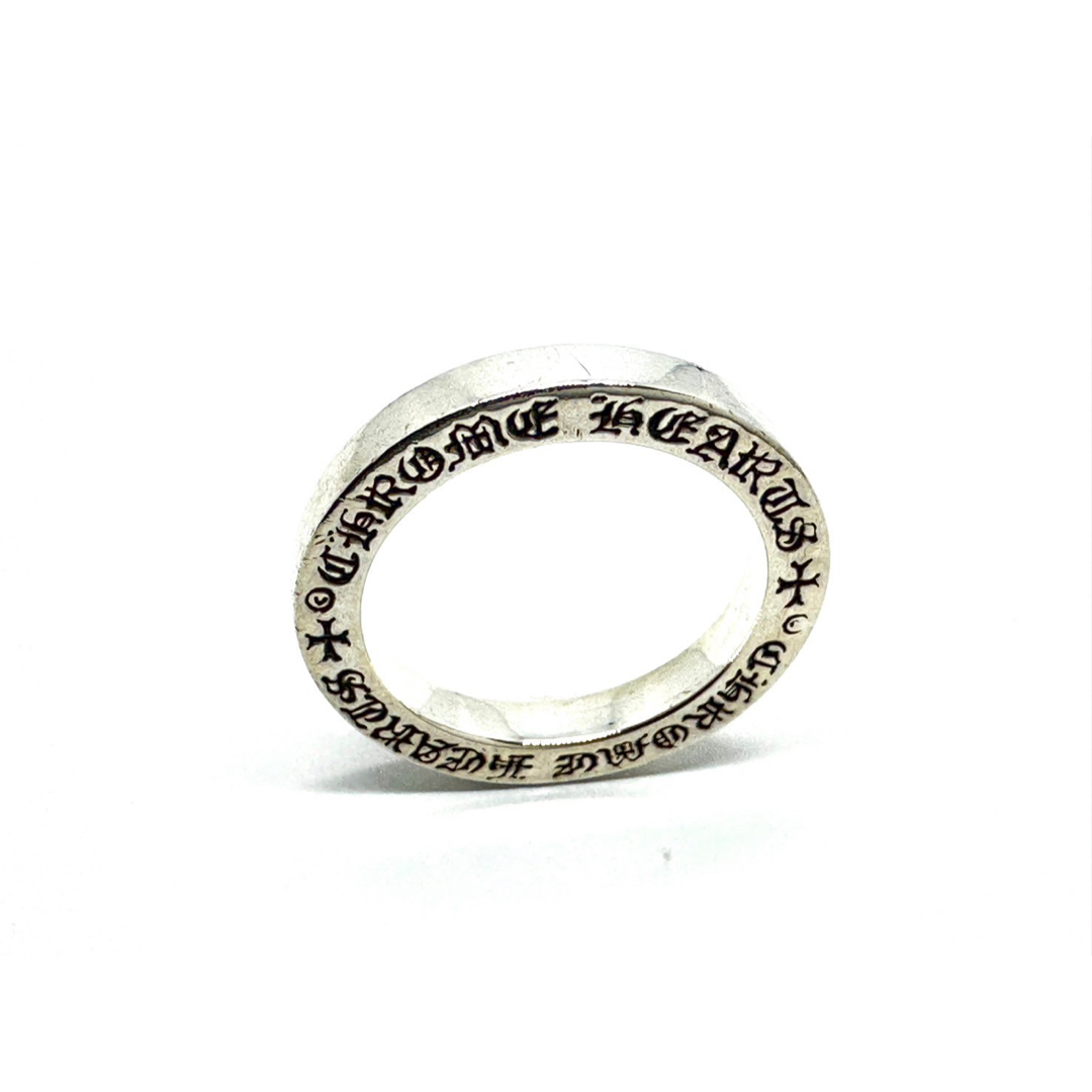 Chrome Hearts(クロムハーツ)のクロムハーツ 3㎜スペーサー プレーン リング 12号 シルバー925 指輪 メンズのアクセサリー(リング(指輪))の商品写真