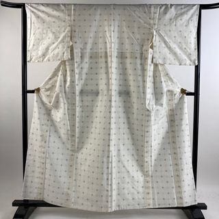 紬 身丈169cm 裄丈64cm 正絹 秀品 【中古】(着物)