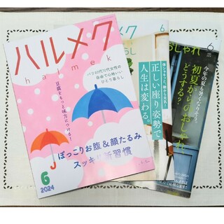 ハルメク 2024年 6月号(生活/健康)