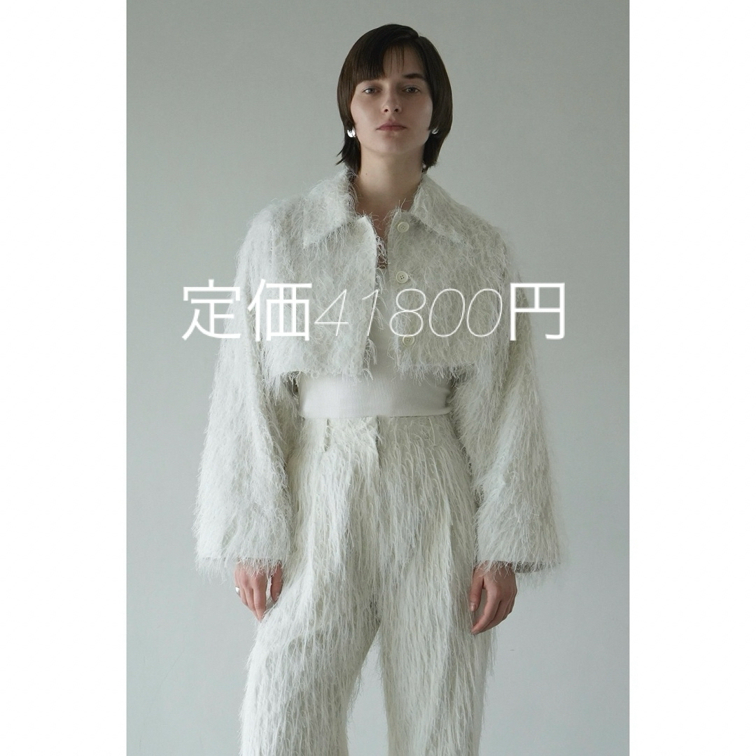 CLANE(クラネ)の今期未使用　CLANE FRINGE SHORT JACKET レディースのジャケット/アウター(その他)の商品写真