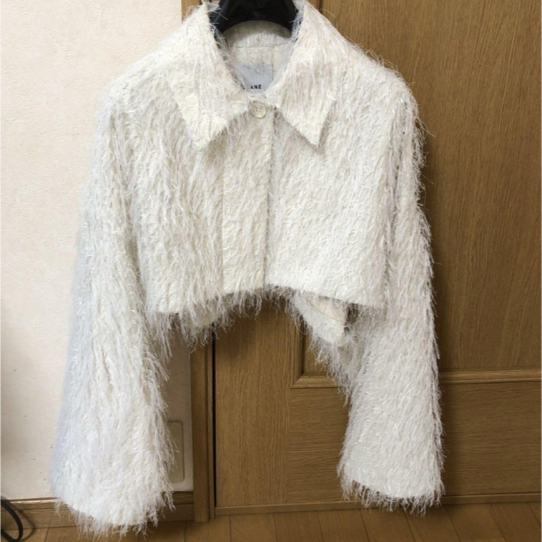 CLANE(クラネ)の今期未使用　CLANE FRINGE SHORT JACKET レディースのジャケット/アウター(その他)の商品写真