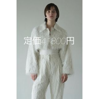 クラネ(CLANE)の今期未使用　CLANE FRINGE SHORT JACKET(その他)