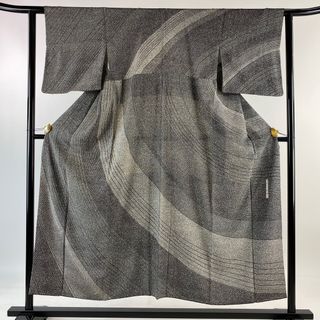 訪問着 身丈152cm 裄丈61cm 正絹 名品 【中古】(着物)