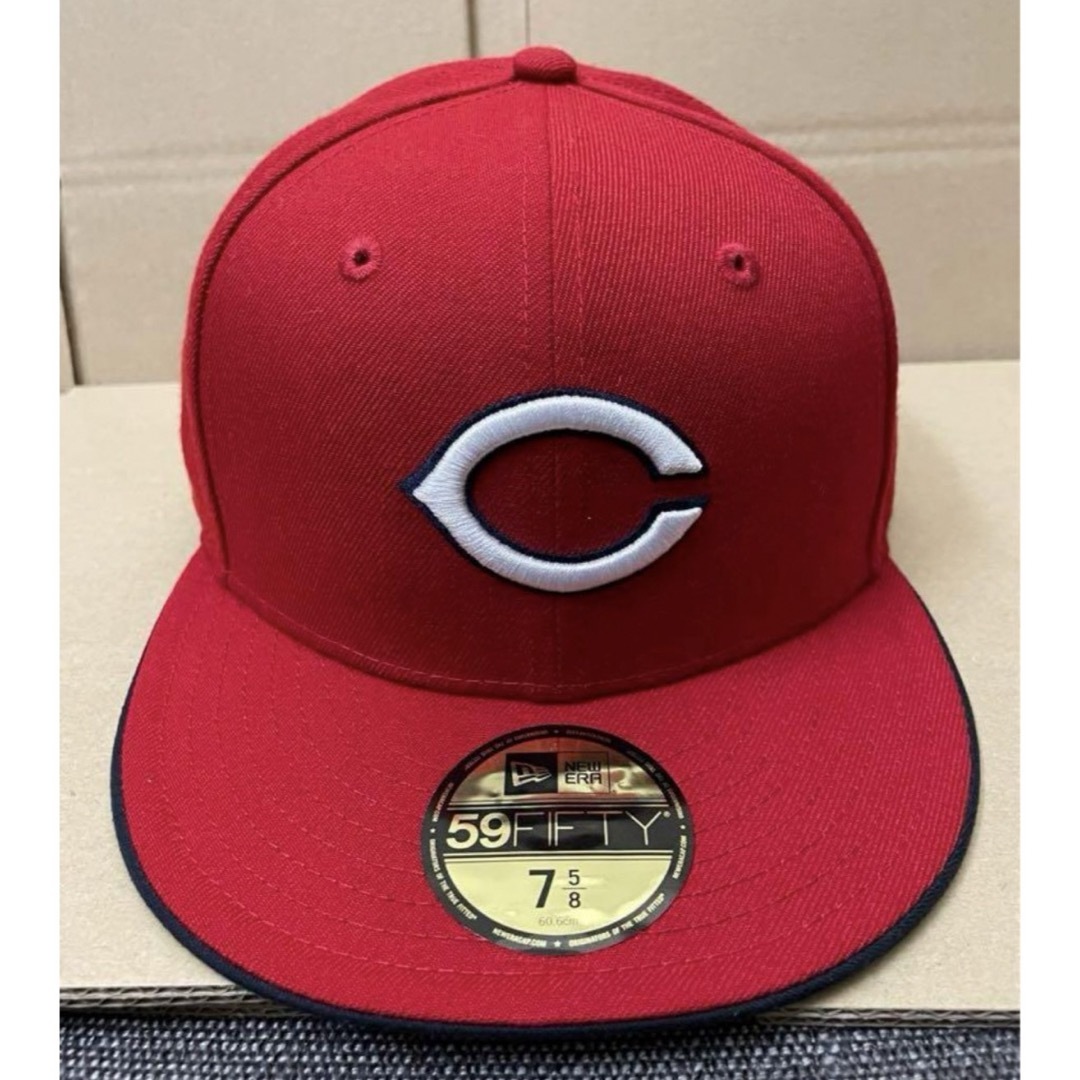 NEW ERA(ニューエラー)の★広島カープ★7 5/8 60.6cm NEWERA ニューエラ 59FIFTY スポーツ/アウトドアの野球(応援グッズ)の商品写真