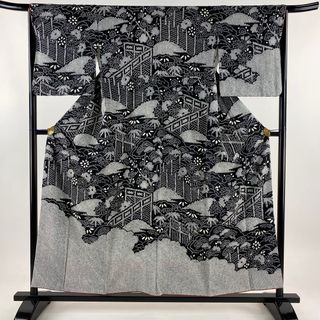 訪問着 身丈154cm 裄丈65.5cm 正絹 美品 名品 【中古】(着物)