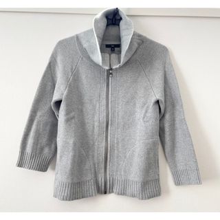 ギャップ(GAP)のギャップ GAP 厚手カーディガン セーター 七分袖 XXSサイズ(ニット/セーター)