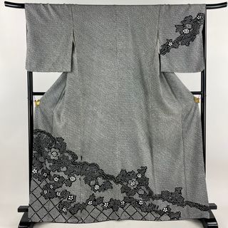 訪問着 身丈167cm 裄丈67.5cm 正絹 美品 逸品 【中古】(着物)