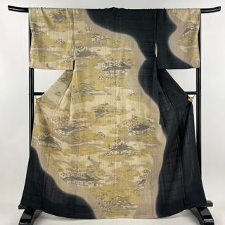 訪問着 身丈164cm 裄丈68cm 正絹 美品 逸品 【中古】(着物)