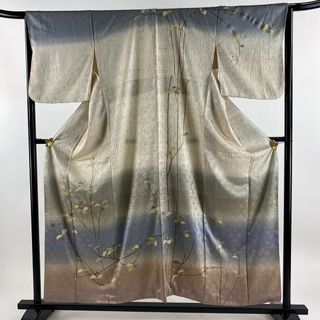 訪問着 身丈156cm 裄丈65.5cm 正絹 優品 【中古】(着物)