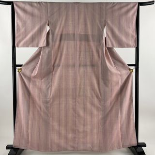 紬 身丈163cm 裄丈64cm 正絹 美品 逸品 【中古】(着物)