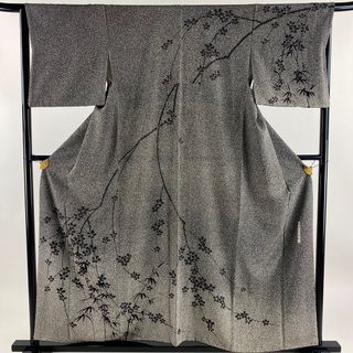 訪問着 身丈158cm 裄丈65cm 正絹 美品 名品 【中古】(着物)