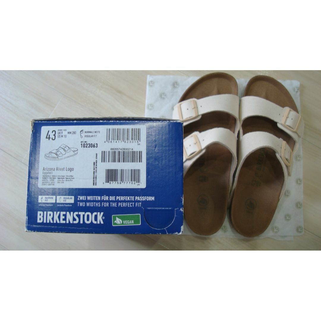 BIRKENSTOCK(ビルケンシュトック)のビルケンシュトック アリゾナ 43 キャンバス メンズの靴/シューズ(サンダル)の商品写真