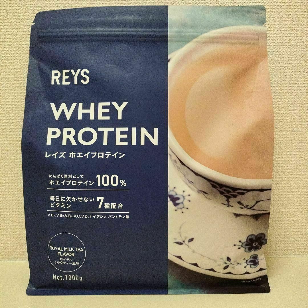 【ロイヤルミルクティー】REYS レイズ ホエイ プロテイン 1kg 食品/飲料/酒の健康食品(プロテイン)の商品写真