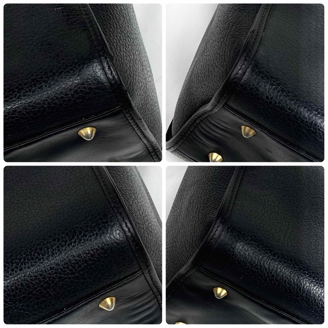 Gucci(グッチ)のGUCCI 2way ショルダーバッグ　インターロッキング　レザー　ブラック レディースのバッグ(ショルダーバッグ)の商品写真
