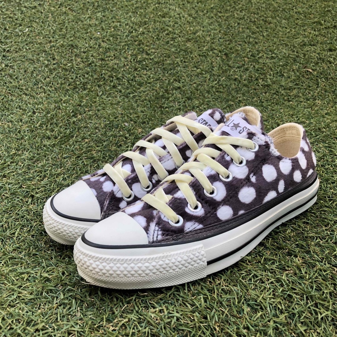 CONVERSE(コンバース)の美品23.5コンバース オールスター ナチュラルファー スリッポン HA190 レディースの靴/シューズ(スニーカー)の商品写真