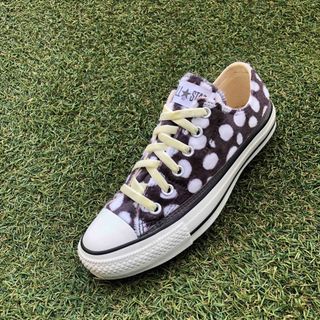 コンバース(CONVERSE)の美品23.5コンバース オールスター ナチュラルファー スリッポン HA190(スニーカー)