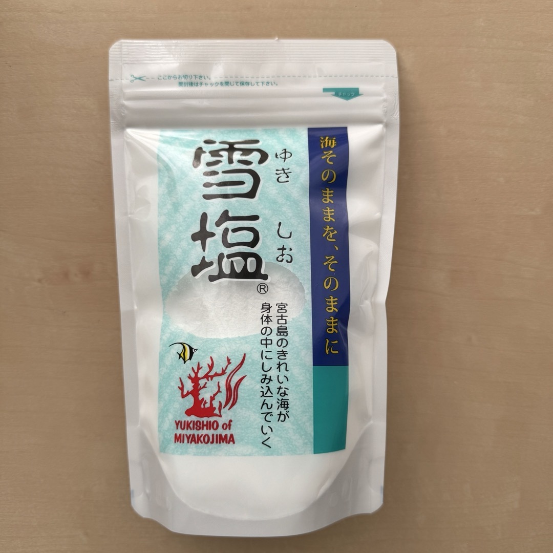 雪塩  120g 沖縄 宮古島 食品/飲料/酒の食品(調味料)の商品写真