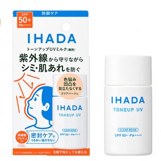 イハダ(IHADA)のイハダ 薬用フェイス プロテクトUVミルク(化粧下地)