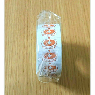 36 sublo サブロ ラベラーロールシール 巻き売り 北海道蒸しパン 1巻(その他)