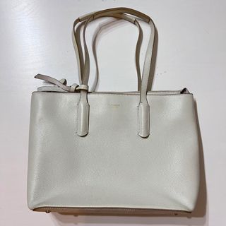 ジュエルナローズ(Jewelna Rose)のJewelna Rose TOREMOLO ハンドバッグ トートバッグ　アイボリ(ハンドバッグ)