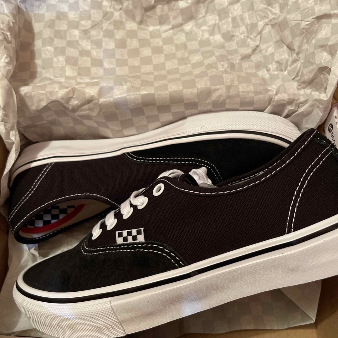 AUTHENTIC（VANS）(オーセンティック)のVans Skate Authentic Pro 黒白 スエードsupreme  メンズの靴/シューズ(スニーカー)の商品写真